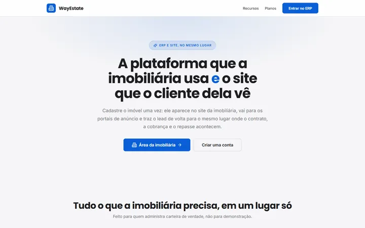 Página do WayEstate